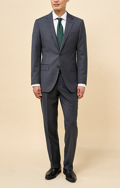 Medium Gray Stretch Suit